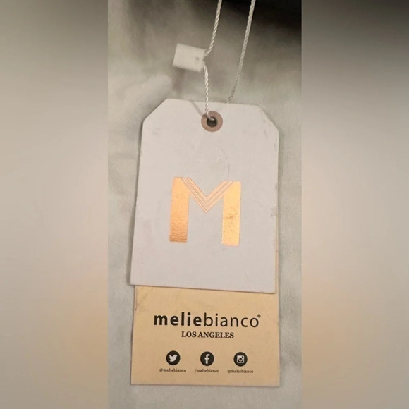 NWT Melie Bianco Piper Vegan Leather Crossbody Bag Black - Picture 12 of 12